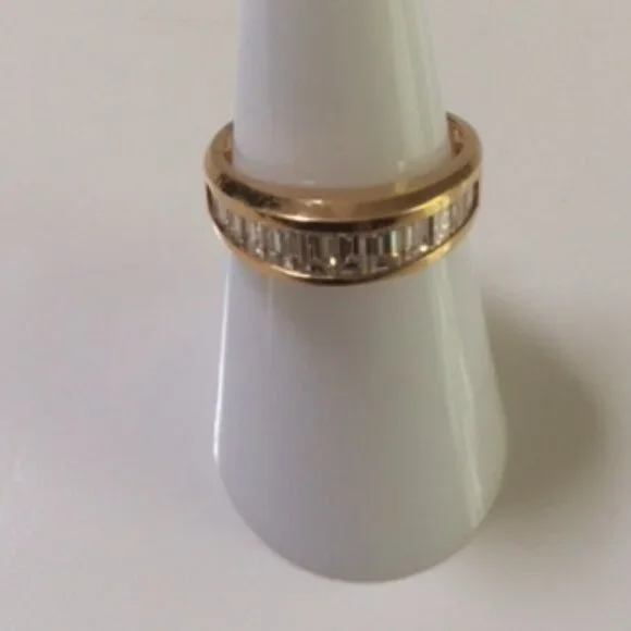 NWT STUNNING 14k GOLD &DIAMOND RING MSRP $4,495 - Picture 2 of 6